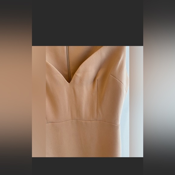 Alex Perry STRETCH CREPE CURVED BIKINI Dress - Picture 4 of 4